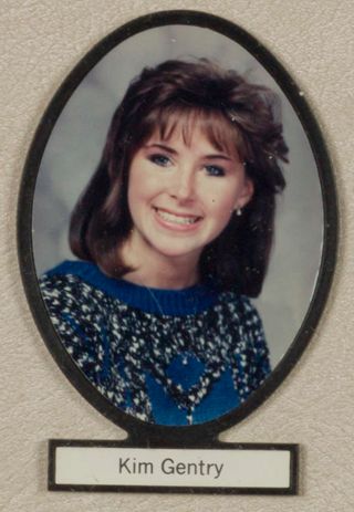 Delta Mu Chapter Composite Detail, Kim Gentry, 1986-1987