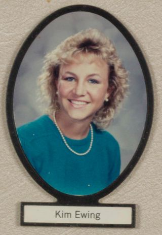 Delta Mu Chapter Composite Detail, Kim Ewing, 1986-1987