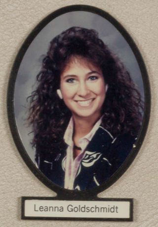 Delta Mu Chapter Composite Detail, Leanna Goldschmidt, 1986-1987