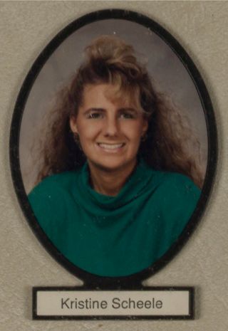 Delta Mu Chapter Composite Detail, Kristine Scheele, 1990-1991