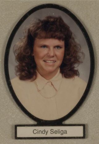 Delta Mu Chapter Composite Detail, Cindy Seliga, 1990-1991