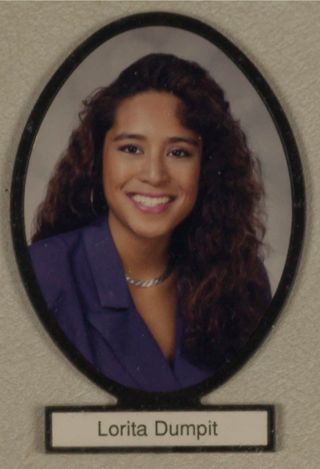 Delta Mu Chapter Composite Detail, Lorita Dumpit, 1990-1991