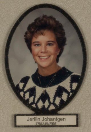 Delta Mu Chapter Composite Detail, Jerilin Johantgen, 1990-1991