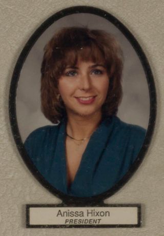 Delta Mu Chapter Composite Detail, Anissa Hixon, 1990-1991