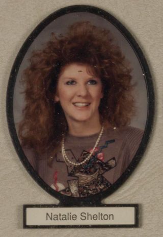 Delta Mu Chapter Composite Detail, Natalie Shelton, 1990-1991