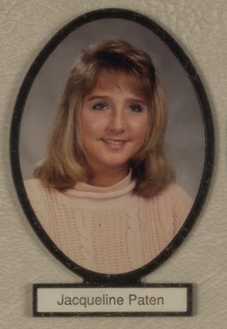 Delta Mu Chapter Composite Detail, Jacqueline Paten, 1990-1991