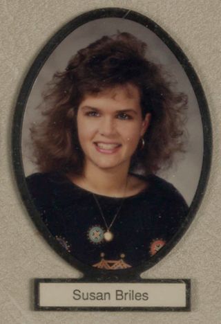 Delta Mu Chapter Composite Detail, Susan Briles, 1990-1991