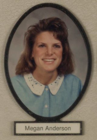 Delta Mu Chapter Composite Detail, Megan Anderson, 1990-1991