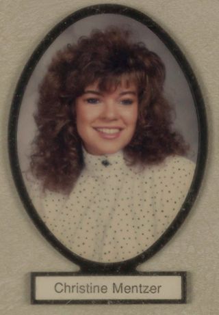 Delta Mu Chapter Composite Detail, Christine Mentzer, 1990-1991