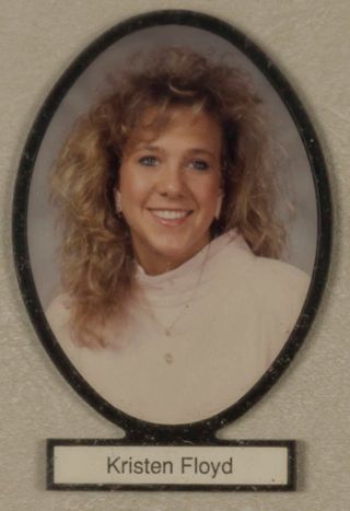 Delta Mu Chapter Composite Detail, Kristen Floyd, 1990-1991