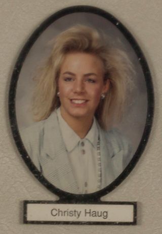 Delta Mu Chapter Composite Detail, Christy Haug, 1990-1991