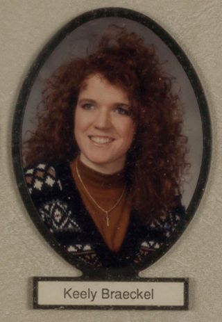 Delta Mu Chapter Composite Detail, Keely Braeckel, 1990-1991