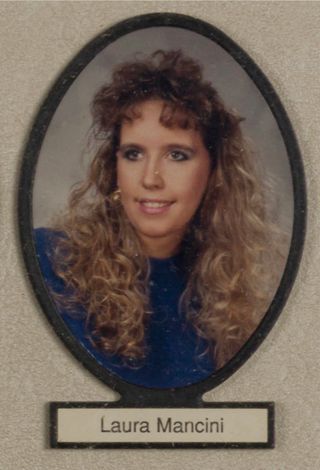 Delta Mu Chapter Composite Detail, Laura Mancini, 1990-1991