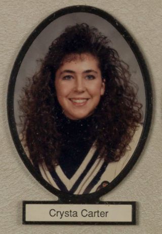 Delta Mu Chapter Composite Detail, Crysta Carter, 1990-1991
