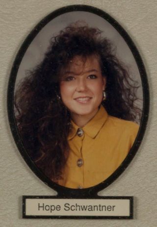 Delta Mu Chapter Composite Detail, Hope Schwantner, 1990-1991
