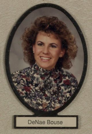 Delta Mu Chapter Composite Detail, DeNae Bouse, 1990-1991