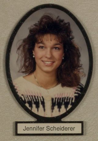 Delta Mu Chapter Composite Detail, Jennifer Scheiderer, 1990-1991