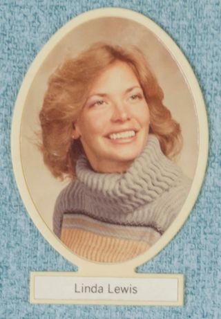 Delta Mu Chapter Composite Detail, Linda Lewis, 1979-1980