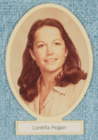 Delta Mu Chapter Composite Detail, Loretta Hogan, 1979-1980