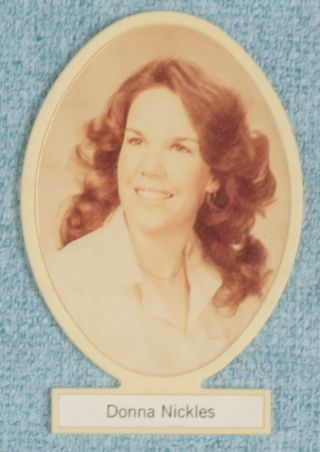 Delta Mu Chapter Composite Detail, Donna Nickles, 1979-1980