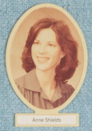 Delta Mu Chapter Composite Detail, Anne Shields, 1979-1980