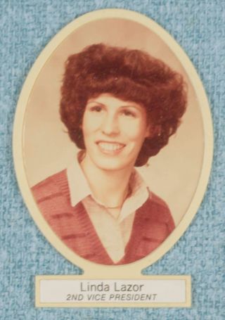 Delta Mu Chapter Composite Detail, Linda Lazor, 1979-1980