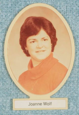 Delta Mu Chapter Composite Detail, Joanne Wolf, 1979-1980