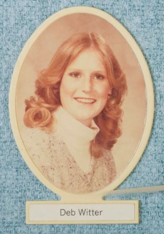 Delta Mu Chapter Composite Detail, Deb Witter, 1979-1980