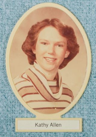 Delta Mu Chapter Composite Detail, Kathy Allen, 1979-1980