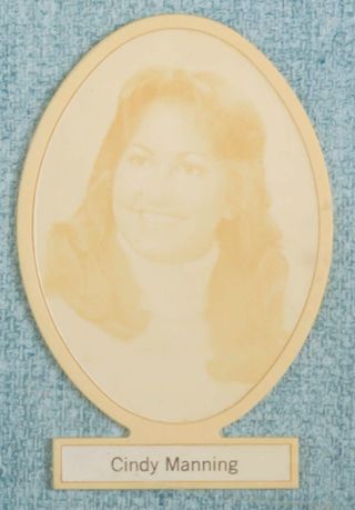 Delta Mu Chapter Composite Detail, Cindy Manning, 1979-1980