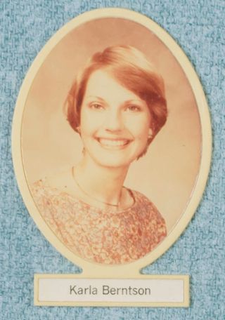 Delta Mu Chapter Composite Detail, Karla Bernston, 1979-1980