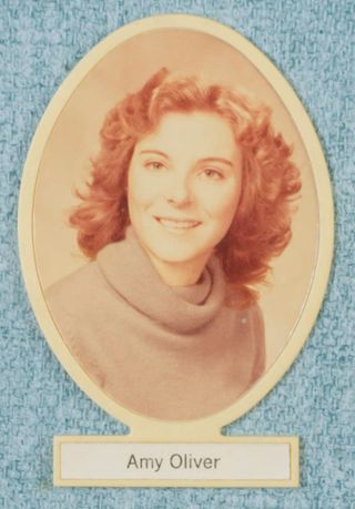 Delta Mu Chapter Composite Detail, Amy Oliver, 1979-1980