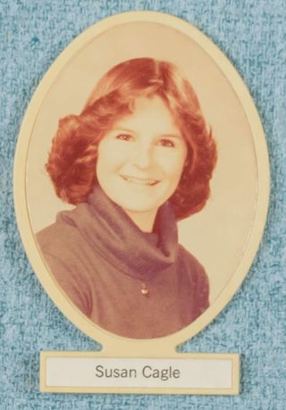 Delta Mu Chapter Composite Detail, Susan Cagle, 1979-1980