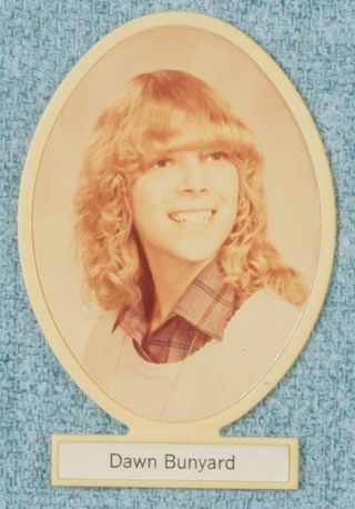 Delta Mu Chapter Composite Detail, Dawn Bunyard, 1979-1980