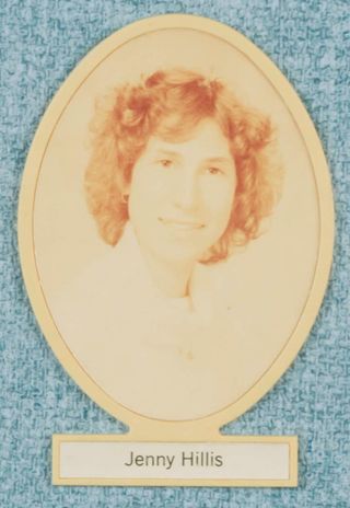 Delta Mu Chapter Composite Detail, Jenny Hillis, 1979-1980