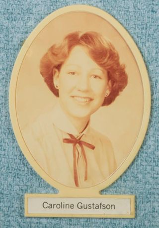 Delta Mu Chapter Composite Detail, Carolina Gustafson, 1979-1980