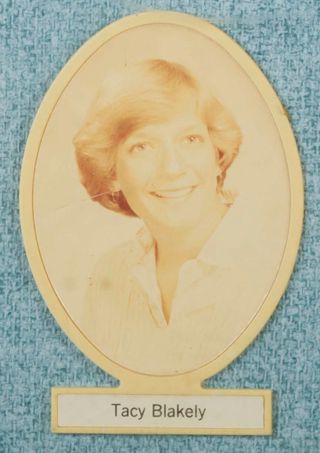 Delta Mu Chapter Composite Detail, Tacy Blakely, 1979-1980