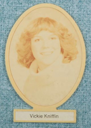 Delta Mu Chapter Composite Detail, Vickie Kniffin, 1979-1980