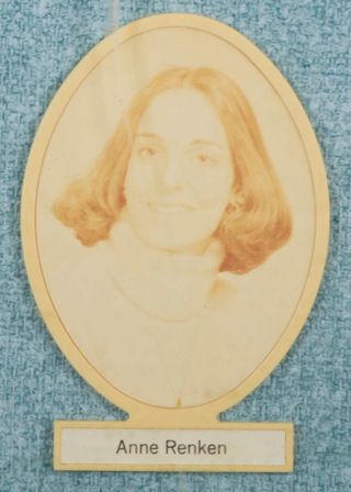 Delta Mu Chapter Composite Detail, Anne Renken, 1979-1980