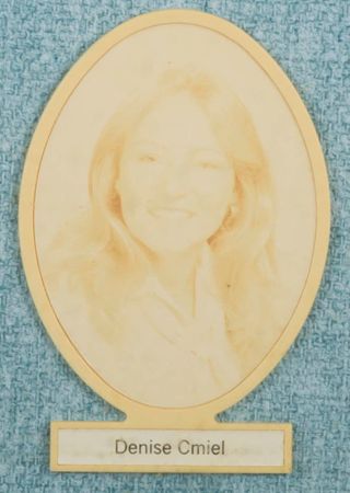 Delta Mu Chapter Composite Detail, Denise Cmiel, 1979-1980