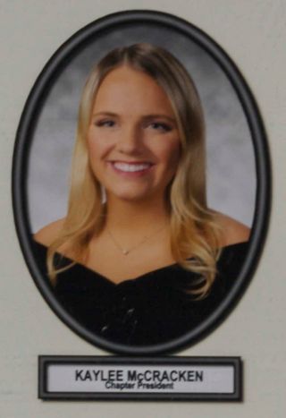 Delta Mu Chapter Composite Detail, Kaylee McCracken, 2016-2017