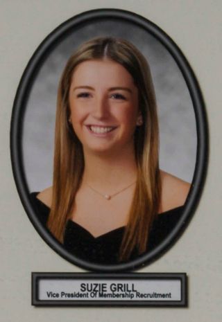 Delta Mu Chapter Composite Detail, Suzie Grill, 2016-2017