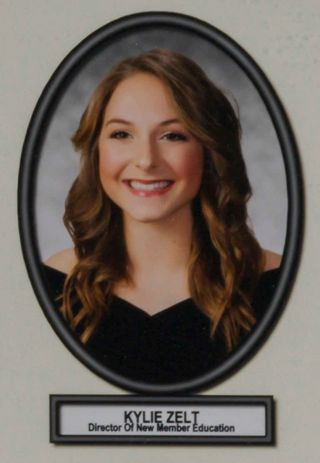Delta Mu Chapter Composite Detail, Kylie Zelt, 2016-2017