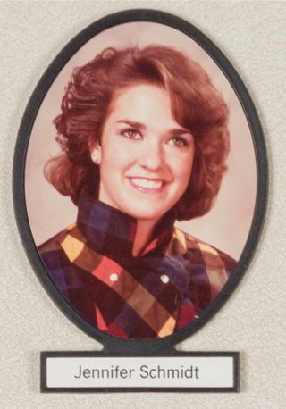 Delta Mu Chapter Composite Detail, Jennifer Schmidt, 1985-1986