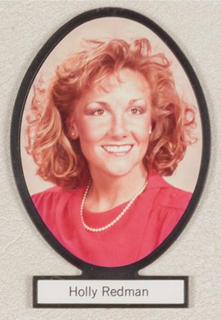 Delta Mu Chapter Composite Detail, Holly Redman, 1985-1986