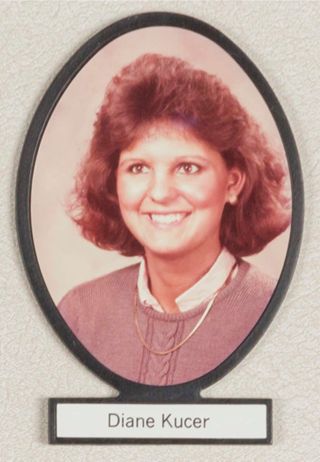 Delta Mu Chapter Composite Detail, Diane Kucer, 1985-1986