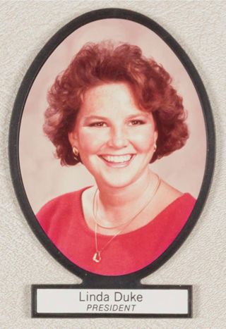 Delta Mu Chapter Composite Detail, Linda Duke, 1985-1986