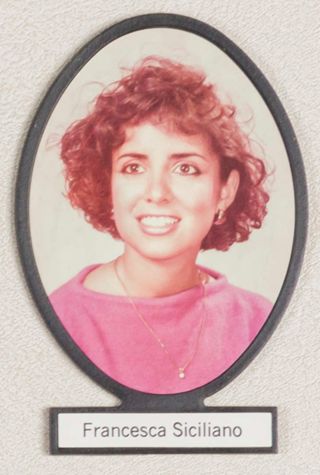 Delta Mu Chapter Composite Detail, Francesca Siciliano, 1985-1986
