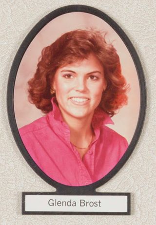 Delta Mu Chapter Composite Detail, Glenda Brost, 1985-1986