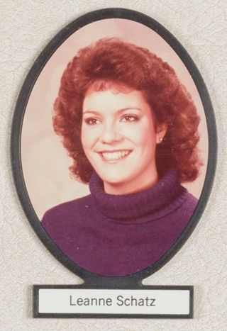 Delta Mu Chapter Composite Detail, Leanne Schatz, 1985-1986